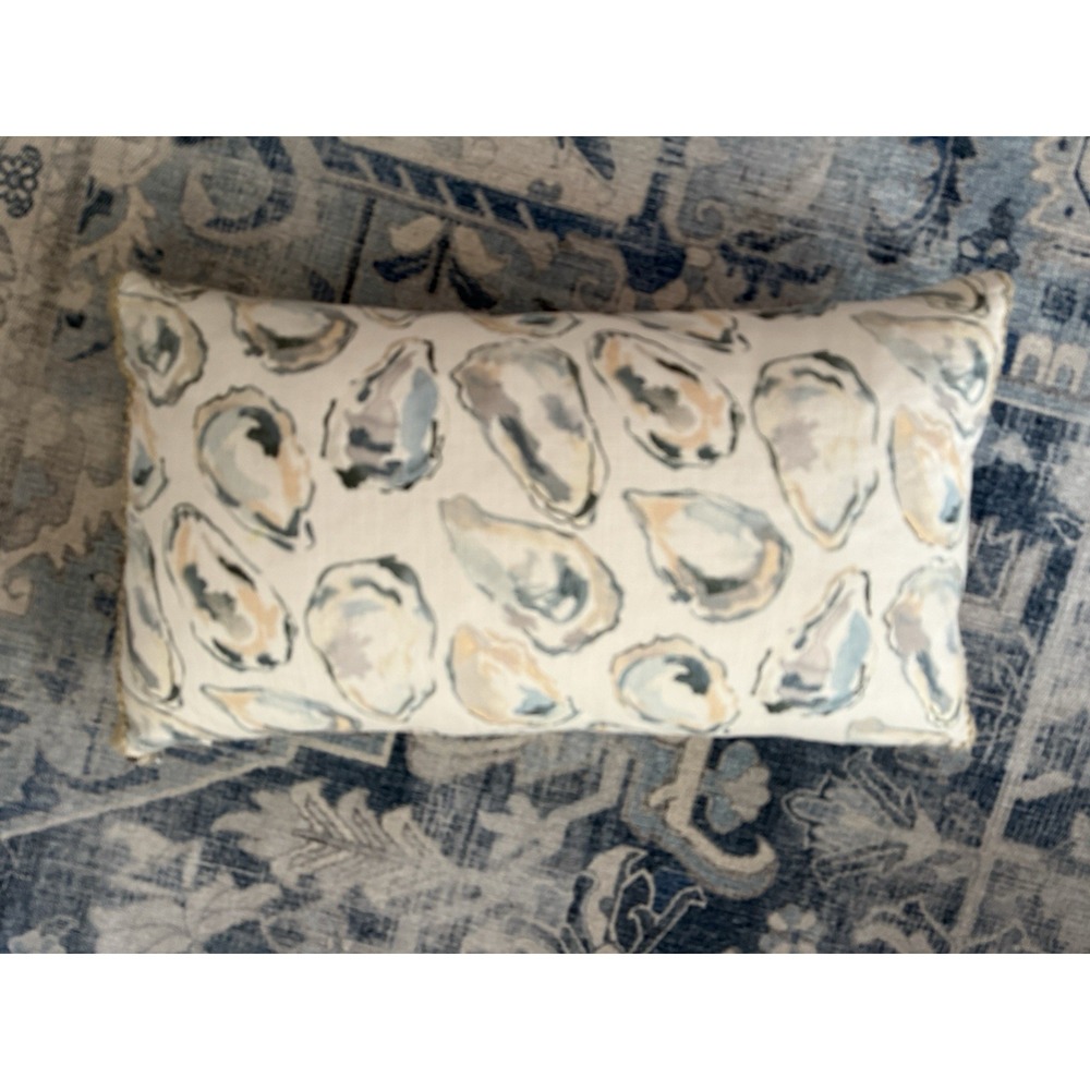 Eastern Accents Highcliffe Oyster Lumbar Pillow By Alexa Hamilton